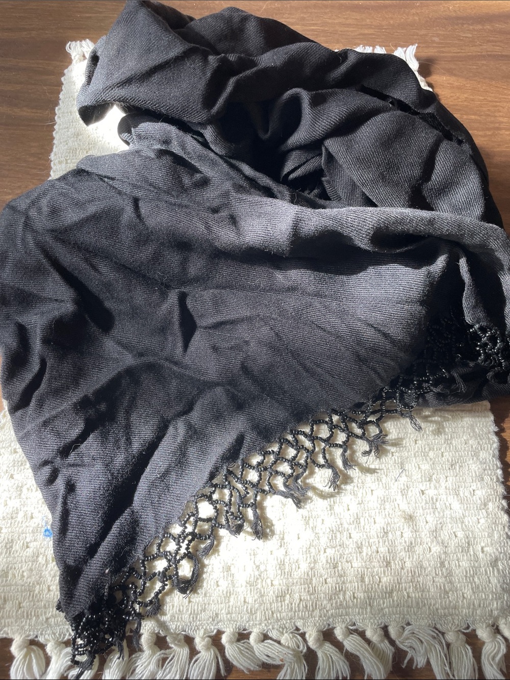 VTG A. BROD BEADED WRAP